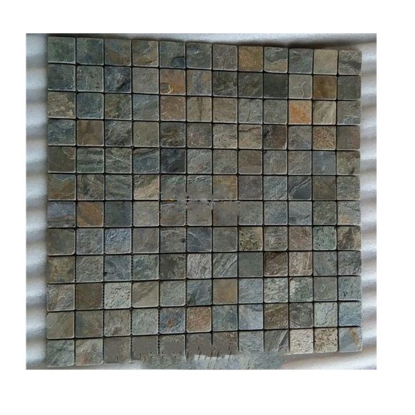 MOSAIC ZEERA GREEN 30X30 ARDOISE - 11.11pces/m2 - 150 000.10 Ar HT/m2 - 10 pces/ 0.90 m2/ carton